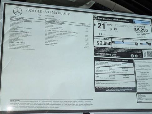 New 2026 Mercedes-Benz GLE 450 4MATIC image 19