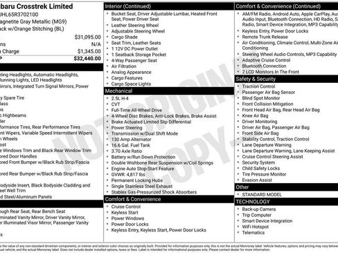 Certified 2024 Subaru Crosstrek 2.5i Limited image 44