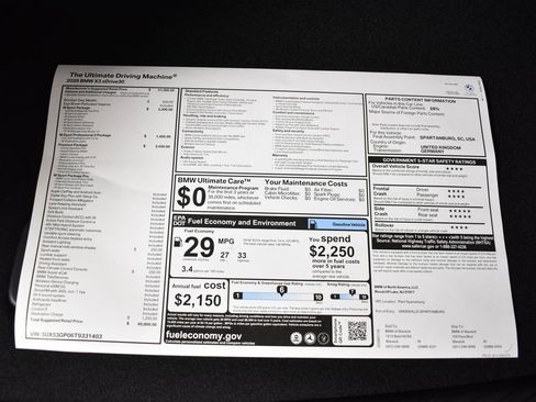 New 2026 BMW X3 xDrive30 w/ Premium Package image 37