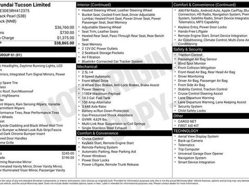 Used 2024 Hyundai Tucson Limited image 7