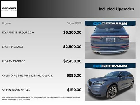 Used 2022 Lincoln Corsair Reserve w/ Equipment Group 201A image 21