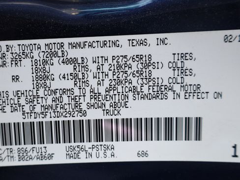 Used 2013 Toyota Tundra 4x4 CrewMax w/ TRD Off-Road Pkg image 16