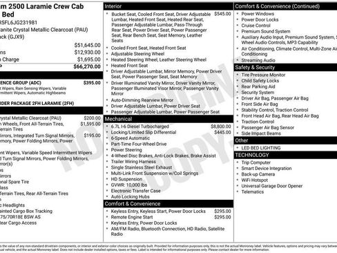 Used 2018 RAM 2500 Laramie w/ Convenience Group image 11