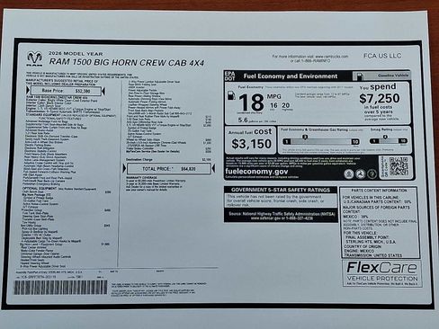New 2026 RAM 1500 Big Horn image 20