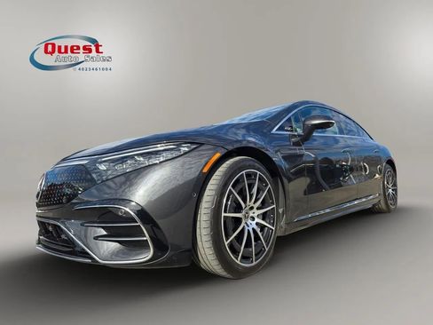 Used 2023 Mercedes-Benz EQS 580 4MATIC Sedan w/ Exclusive Trim Package image 8