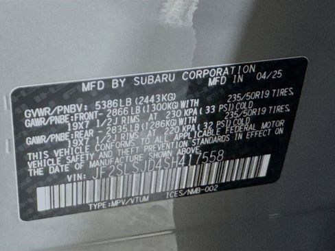 Certified 2025 Subaru Forester Sport image 42