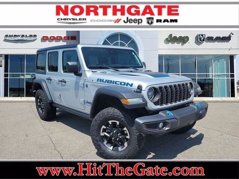 Used 2024 Jeep Wrangler Unlimited Rubicon 4xe AWD/4WD image 1