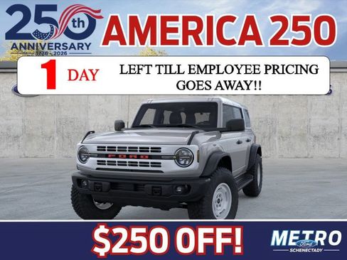New 2026 Ford Bronco Heritage Edition AWD/4WD image 3