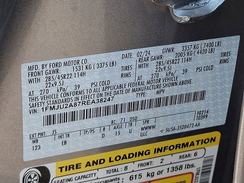 Used 2024 Ford Expedition Limited AWD/4WD image 27