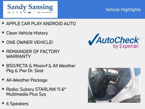 Used 2024 Subaru Crosstrek 2.0i Premium AWD/4WD image 7