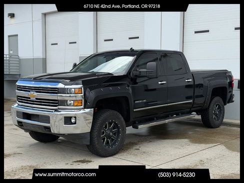 Used 2015 Chevrolet Silverado 2500 LTZ w/ Duramax Plus Package AWD/4WD image 1