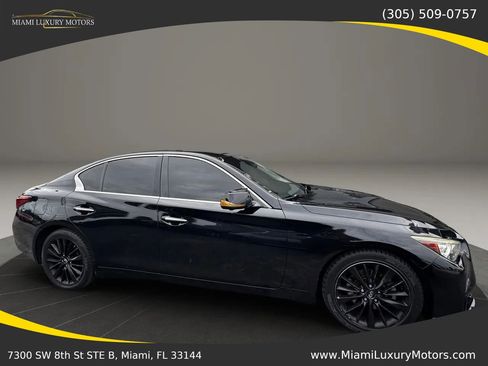 Used 2018 INFINITI Q50 Luxe w/ Essential Package (3.0T Luxe) image 1