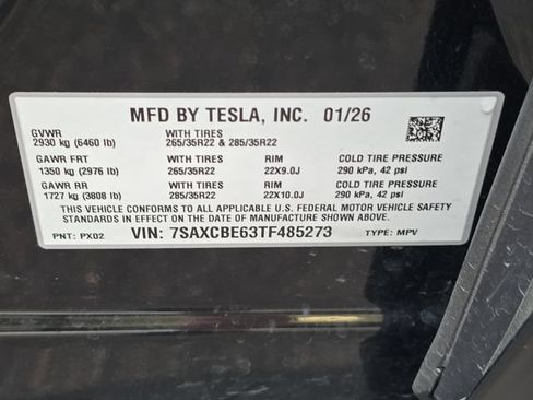 Used 2026 Tesla Model X Plaid AWD/4WD image 39