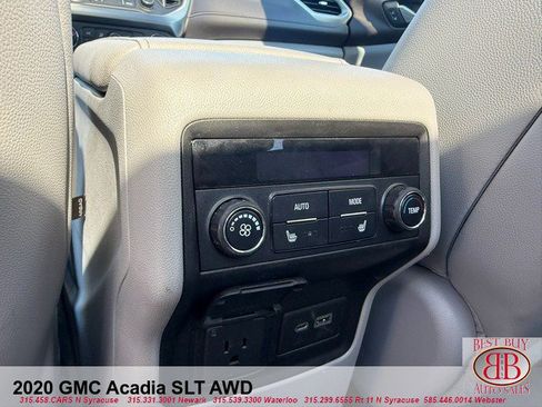 Used 2020 GMC Acadia SLT w/ Driver Alert Package II AWD/4WD image 13