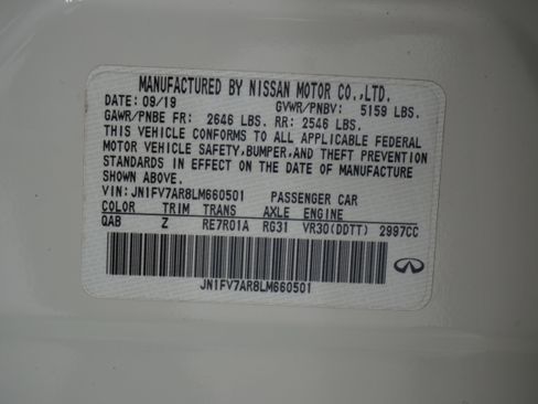 Used 2020 INFINITI Q50 Red Sport 400 image 36