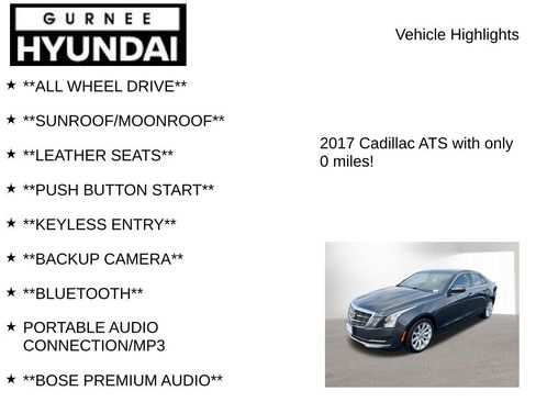 Used 2017 Cadillac ATS 2.0T AWD Sedan image 8
