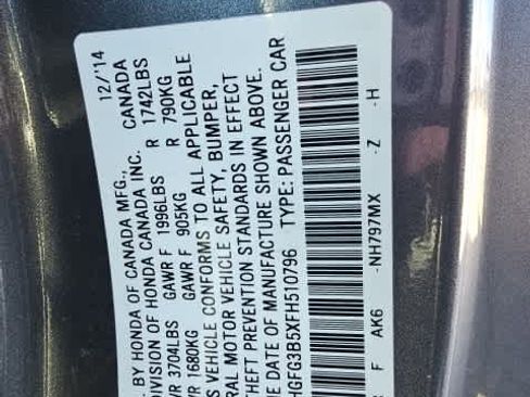 Used 2015 Honda Civic LX image 25