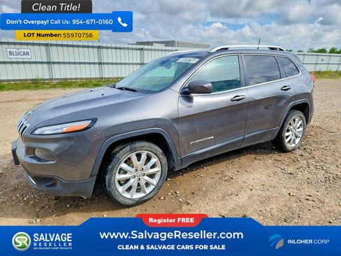 Used 2016 Jeep Cherokee Limited FWD image 1