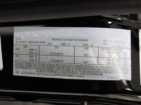 Used 2024 Mercedes-Benz Sprinter 3500 image 48