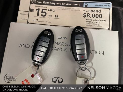 Used 2019 INFINITI QX80 Luxe w/ 22" Wheel Package image 60