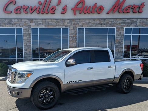 Used 2018 Nissan Titan Platinum Reserve w/ Platinum Utility Package AWD/4WD image 1