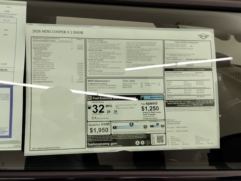 New 2026 MINI Cooper S image 25