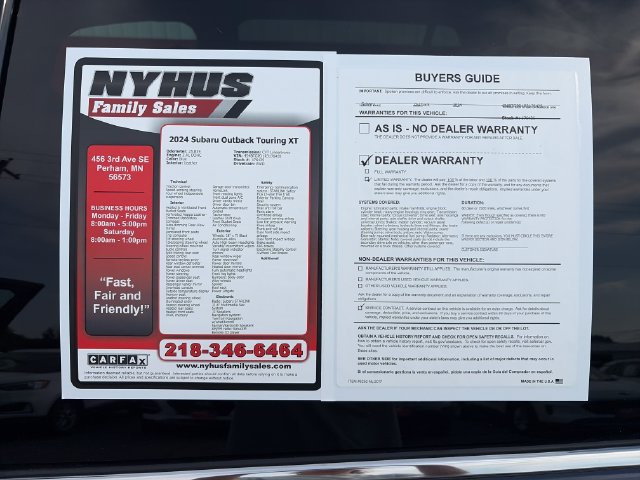 Used 2024 Subaru Outback Touring XT AWD/4WD image 56