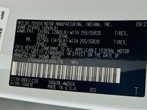 Used 2024 Toyota Grand Highlander FWD image 12