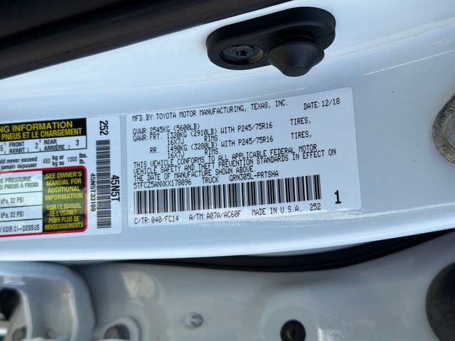 Used 2019 Toyota Tacoma SR5 AWD/4WD image 30