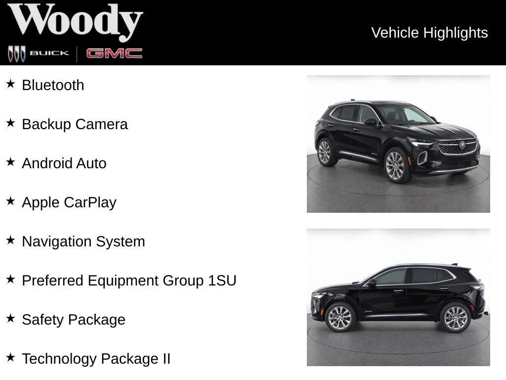 Certified 2022 Buick Envision Avenir w/ Technology Package II FWD image 3