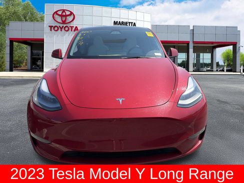 Used 2023 Tesla Model Y Long Range AWD/4WD image 2