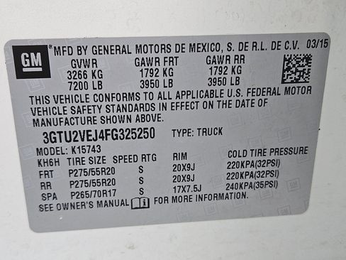 Used 2015 GMC Sierra 1500 SLT image 37