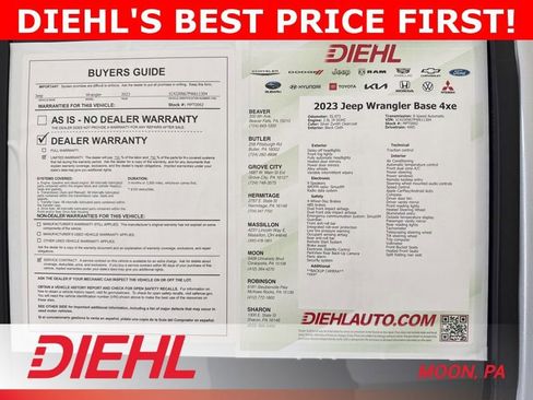 Used 2023 Jeep Wrangler Unlimited w/ Cold Weather Group AWD/4WD image 8