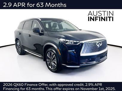 New 2026 INFINITI QX60 Luxe w/ Cargo Package