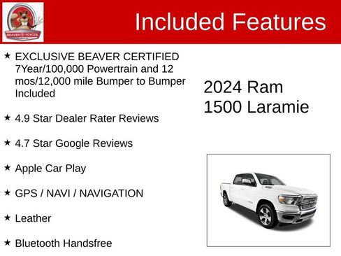 Used 2024 RAM 1500 Laramie RWD image 4