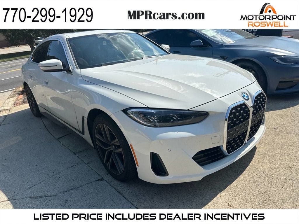 Used 2022 BMW 430i Gran Coupe w/ Premium Package 2 RWD image 1