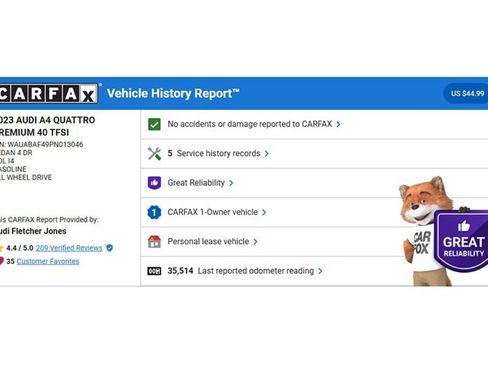 Used 2023 Audi A4 2.0T Premium w/ Convenience Package image 2