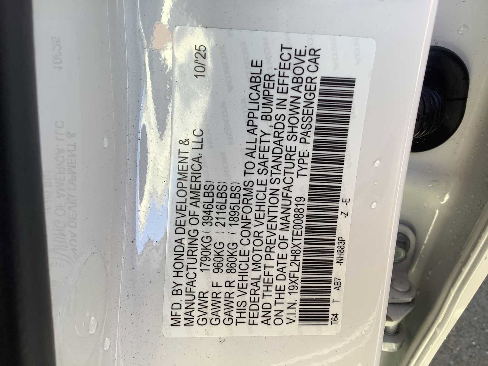 Certified 2026 Honda Civic Sport image 21