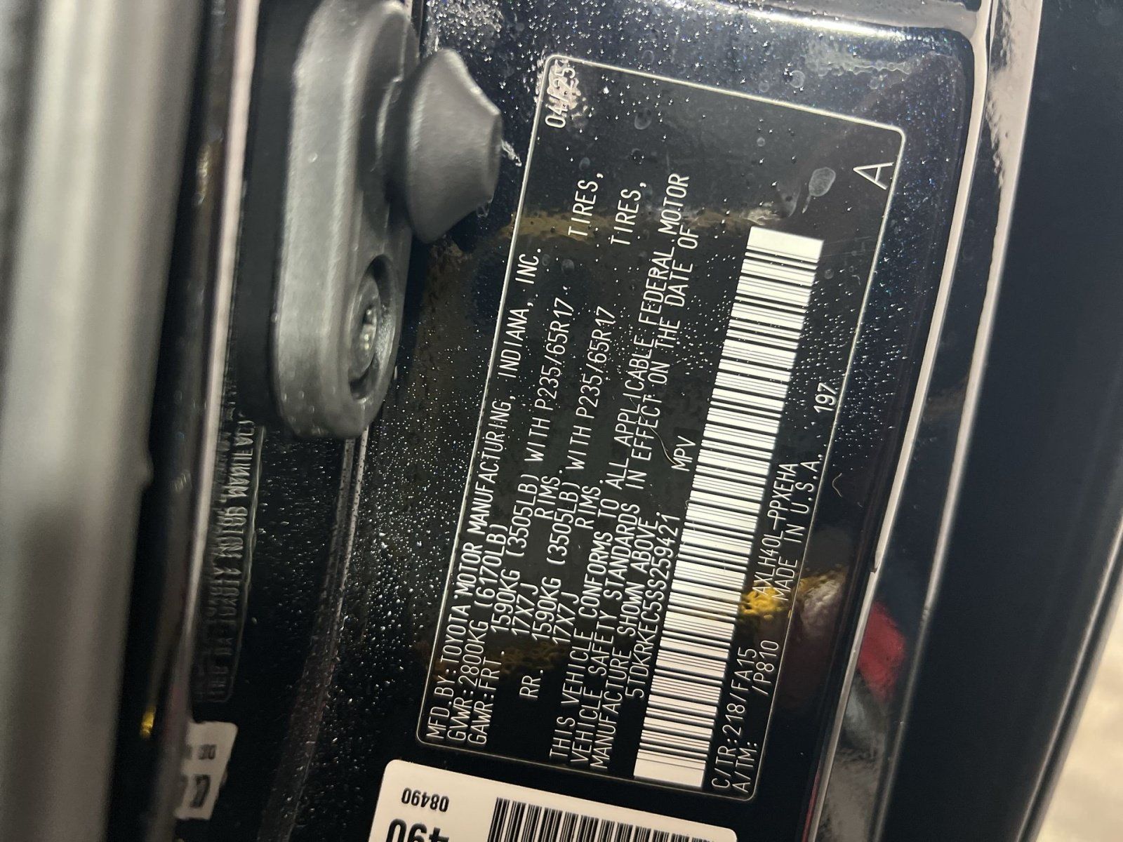 Used 2025 Toyota Sienna LE FWD image 30