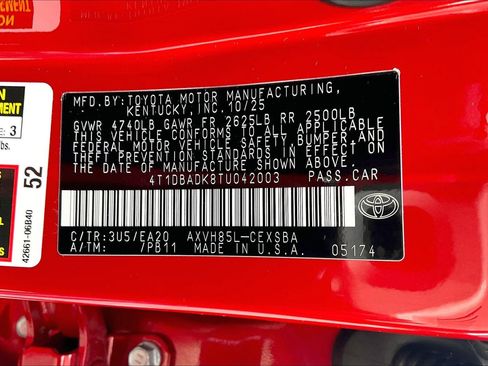 New 2026 Toyota Camry SE AWD/4WD image 17