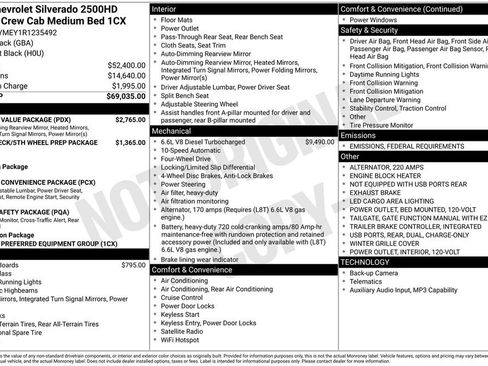 Certified 2024 Chevrolet Silverado 2500 Custom w/ Custom Value Package image 13