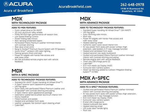 New 2026 Acura MDX A-Spec image 2