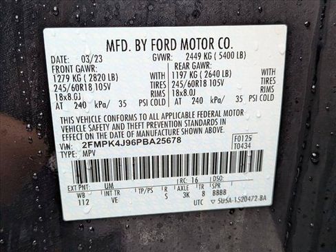 Used 2023 Ford Edge SEL AWD/4WD image 20