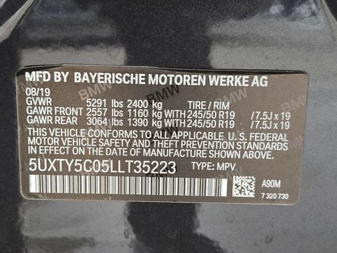 Used 2020 BMW X3 xDrive30i w/ Convenience Package image 34