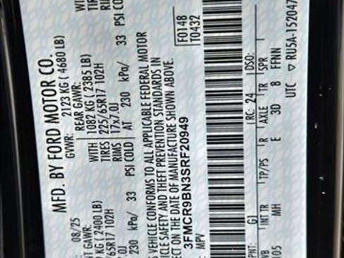 New 2025 Ford Bronco Sport Big Bend w/ Convenience Package image 17