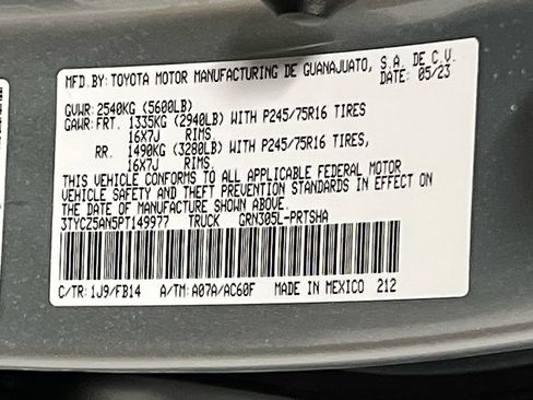 Used 2023 Toyota Tacoma SR AWD/4WD image 30