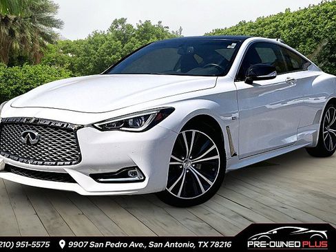 Used 2018 INFINITI Q60 3.0t Luxe image 1