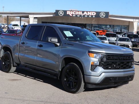 Used 2025 Chevrolet Silverado 1500 Custom w/ LPO, Dark Essentials Package image 1