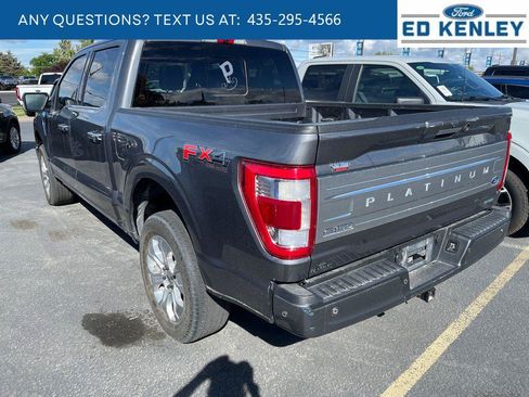 Used 2021 Ford F150 Platinum w/ FX4 Off-Road Package AWD/4WD image 3