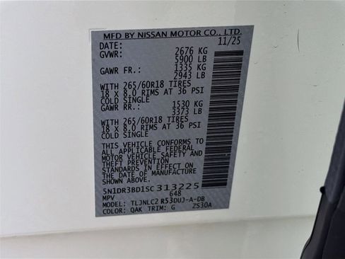 Used 2025 Nissan Pathfinder Rock Creek image 32